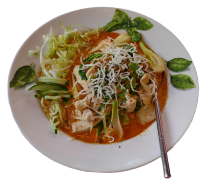 Pho cà ri (scharf)