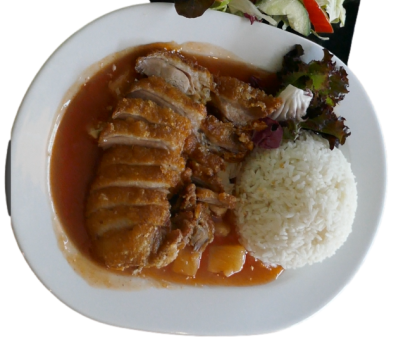 Dùi gà chua ngot